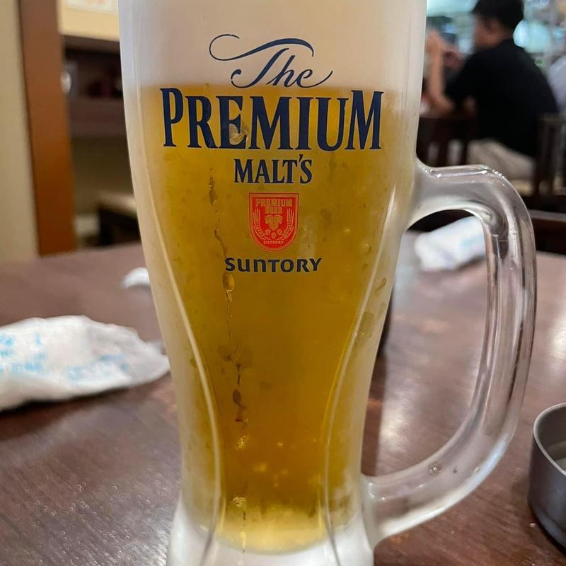 生ビール(そば処 二月堂)