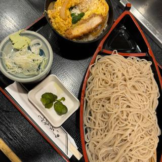 ミニカツ丼セット(そば処寿毛平)