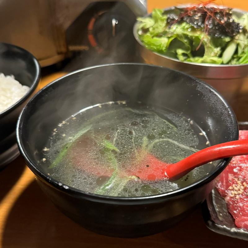 スープ(食べ飲み放題 焼肉ダイニングちからや 金山駅前店)