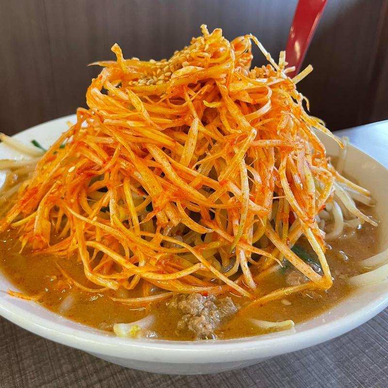 ネギ味噌ラーメン(みそのめん王)