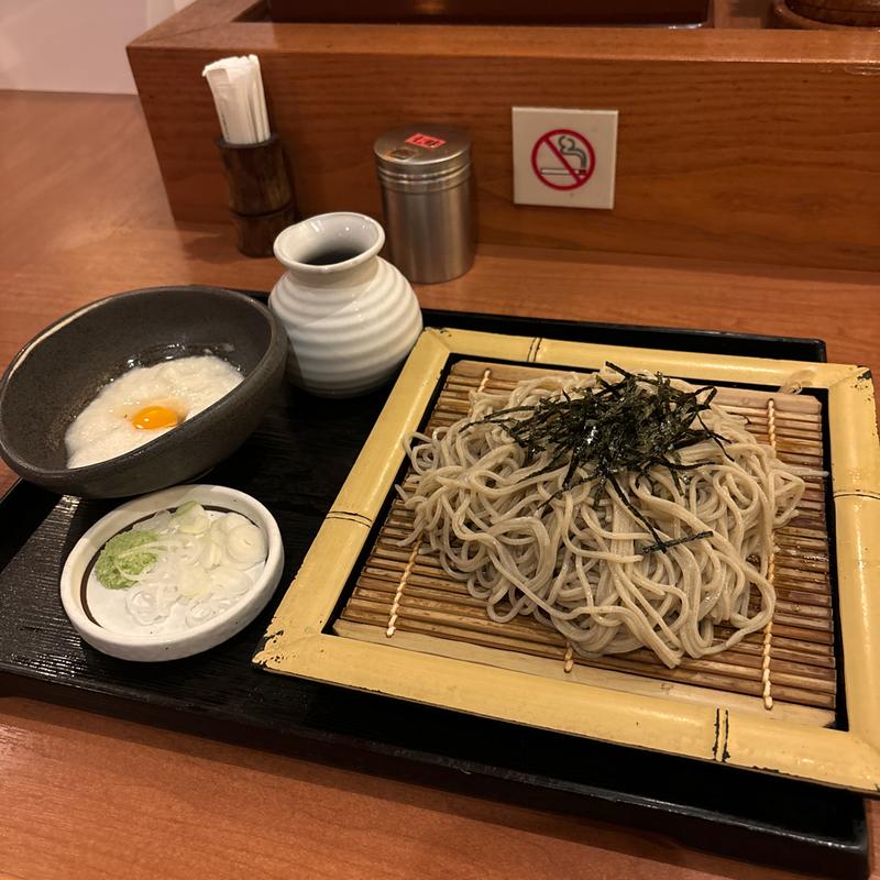 十割とろろざる蕎麦並盛(王寿庵 花小金井店)