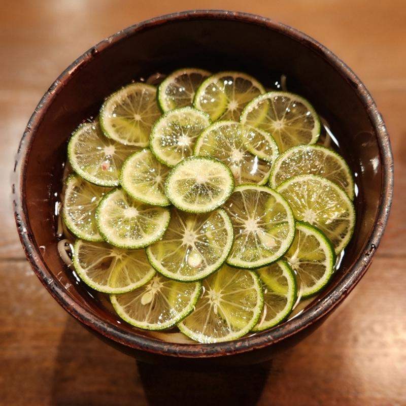 すだち蕎麦 冷(天神 土山人)