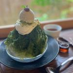 宇治抹茶のかき氷