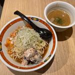 サバと南高梅の豚骨つけ麺(和歌山らーめん きのかわ軒)