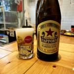 サッポロ赤星ラガー(大衆酒場 チャン栓チャン)