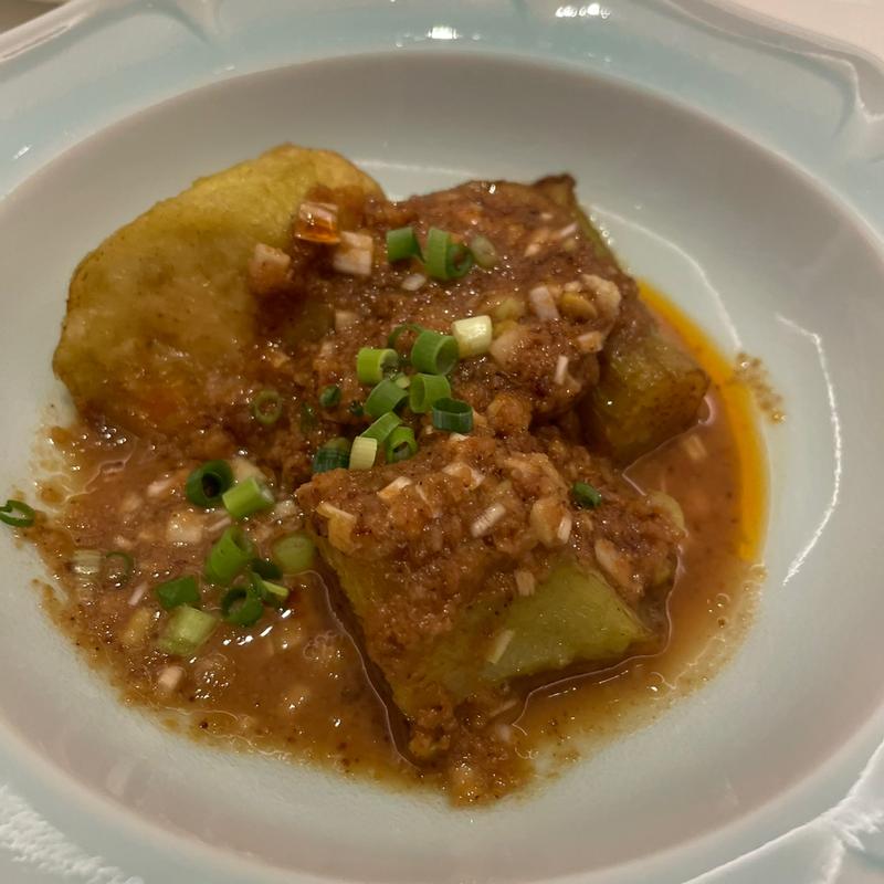 コース　茄子(ホテル日航福岡 中国料理｢鴻臚｣)