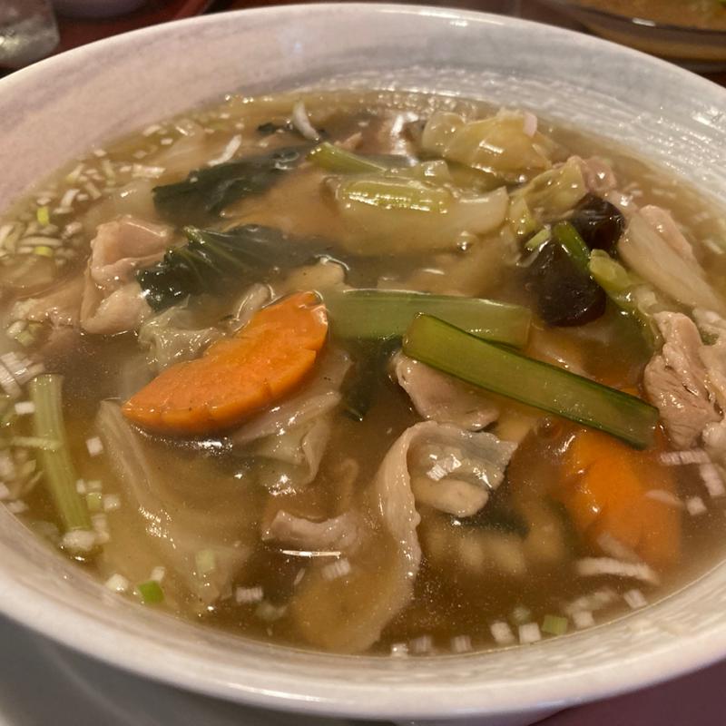 五目スープそば(中華旬彩 西尾)