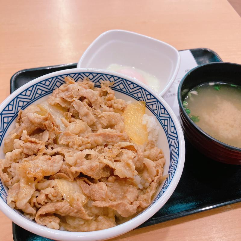 朝牛セット(吉野家 吉祥寺北店)