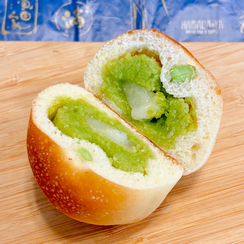 ずんだもちあんぱん(小麦と酵母 満 曙橋本店)