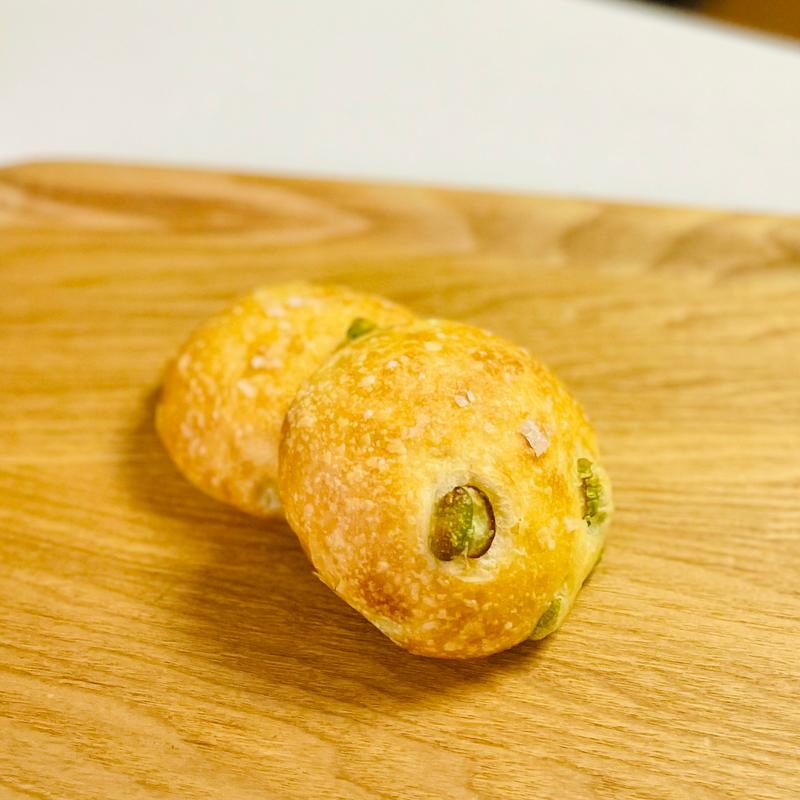 枝豆パン(まつたかパン)