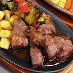 ラムと野菜のグリル