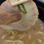 とみ田監修 豚骨魚介らぁめん(かっぱ寿司 由利本荘店 )