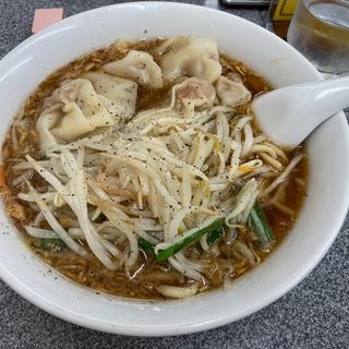 もやしワンタン麺