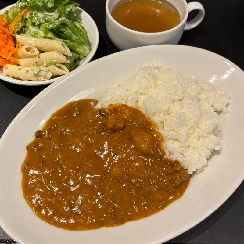 カレーセット(谷中亭)