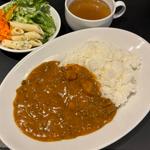 カレーセット(谷中亭)