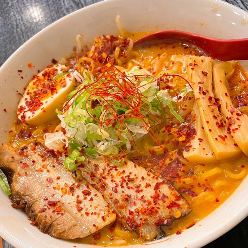 黒暖簾の辛味噌(麺屋 幸咲)