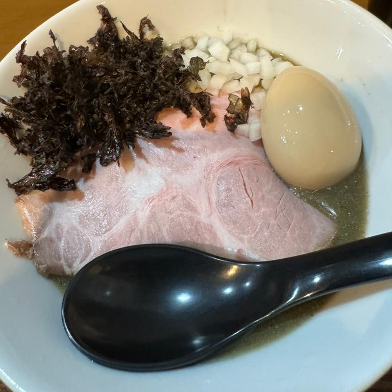 冷製ドロニボ蕎麦(味玉)(麺や空と大地)