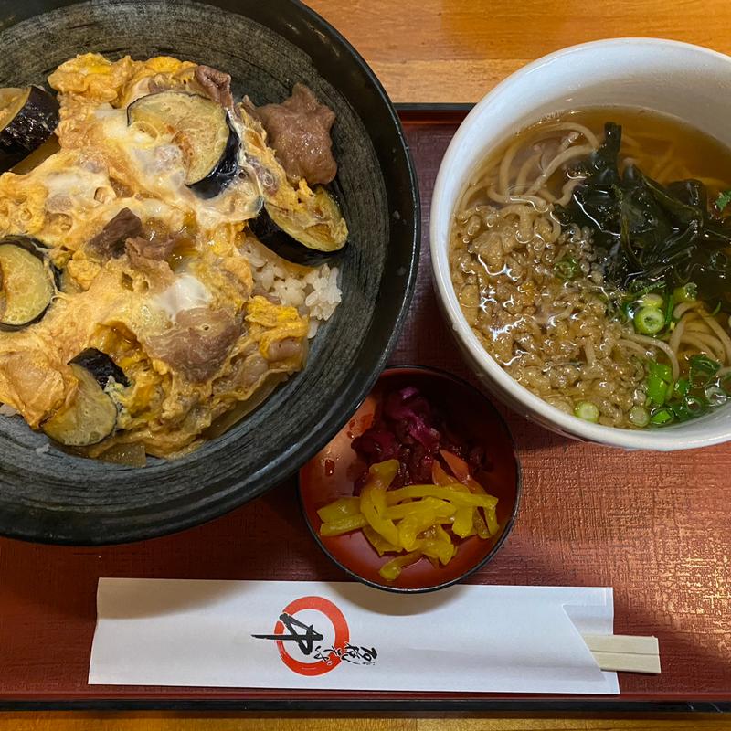 日替わり定食(石挽そば 丸中)