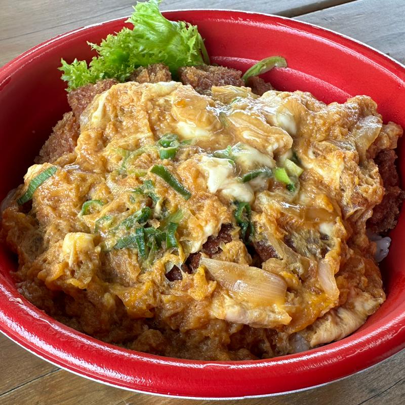 鹿野高原豚 ロースかつ丼 大盛(ビストロ鹿野農場 )