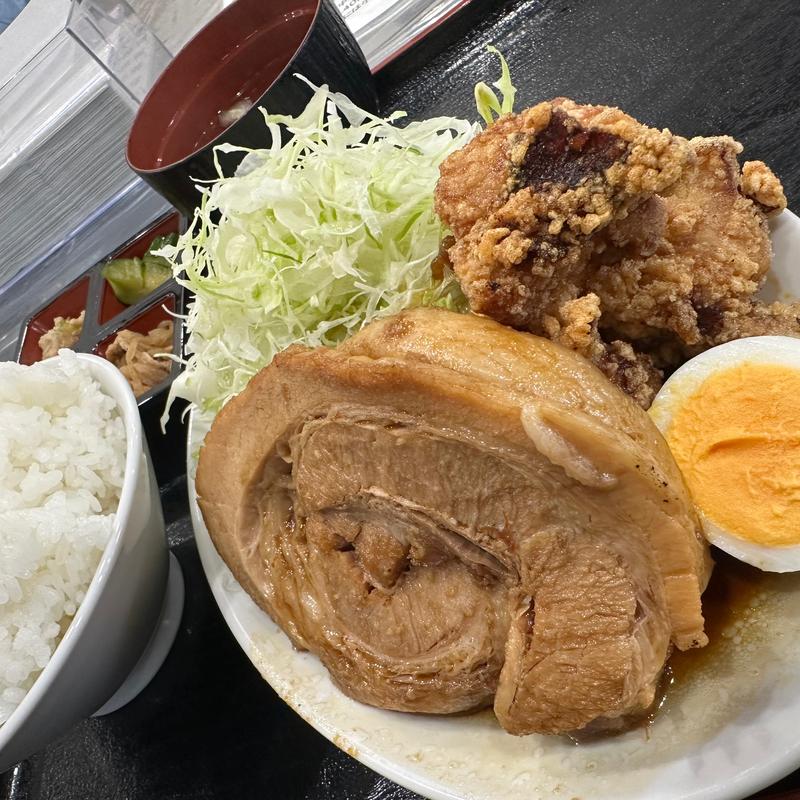 厚チャーシュー鳥から(竹清食堂)