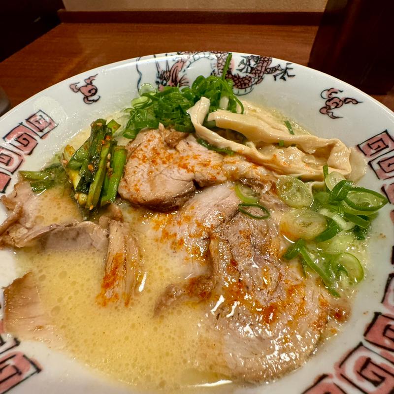 チャーシュー東龍ラーメン(東龍 北白川本店 （とんりゅう）)