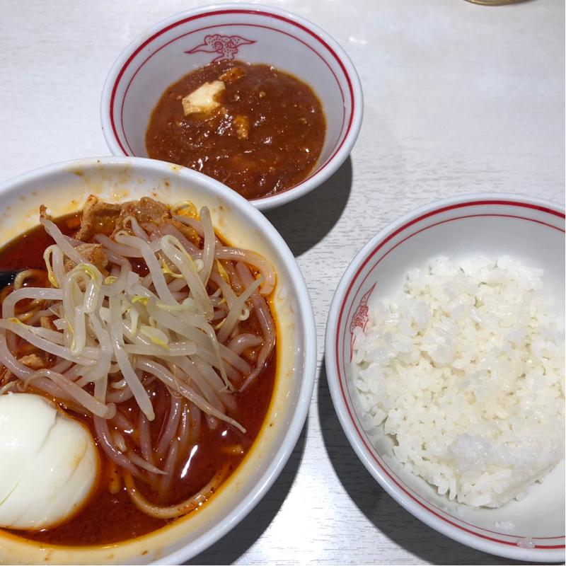 レディースセット(蒙古タンメン中本 川崎店)