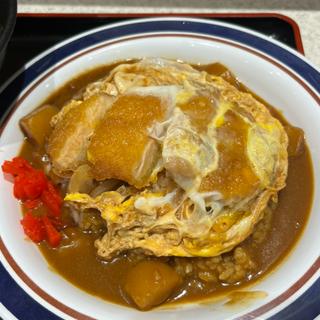 カレーカツ丼(名代 富士そば 小平店)