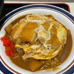 カレーカツ丼(名代 富士そば 小平店)