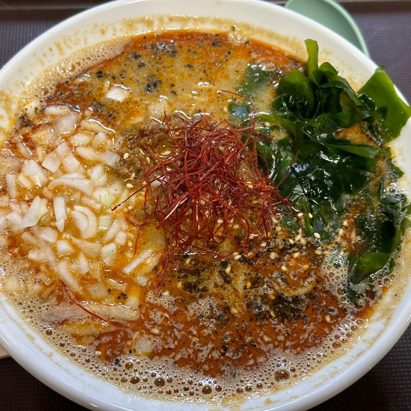 煮干し担々麺(らーめん・おにぎり がりっと。 盛岡合庁店)