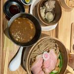 せいろ蒸しつけそば(麺はやし)