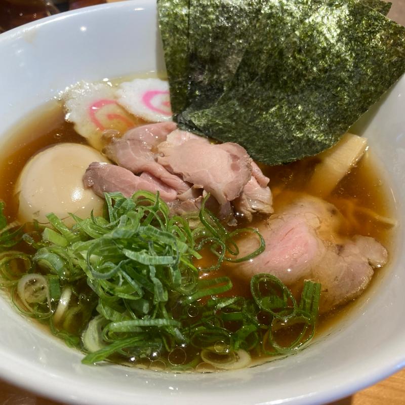 特選煮干しラーメン(麺屋藤しろ 北御座店)