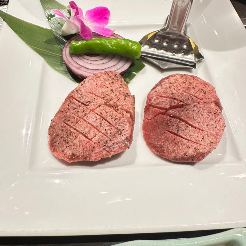 上タン厚切塩焼(叙々苑 新宿小田急ハルク店)