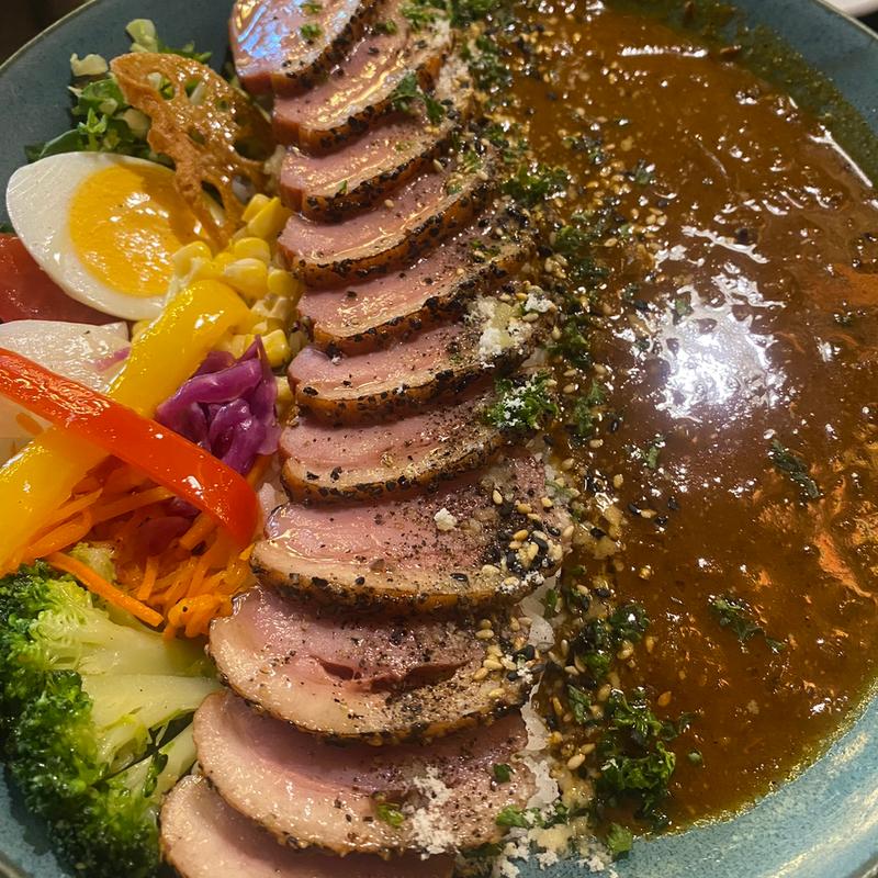 夜限定スパイスカレー(新目黒茶屋)