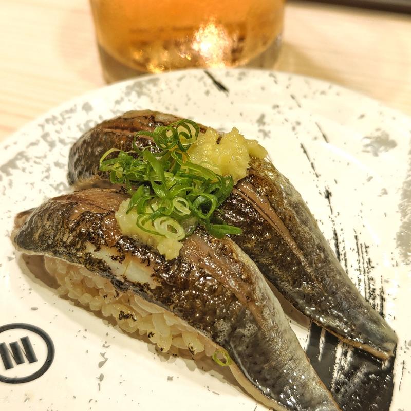 炙りいわし(回転寿司みさき イオンフードスタイル港南台店)