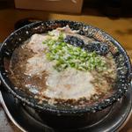 Wスープラーメン(無鉄砲大阪店 （むてっぽう）)