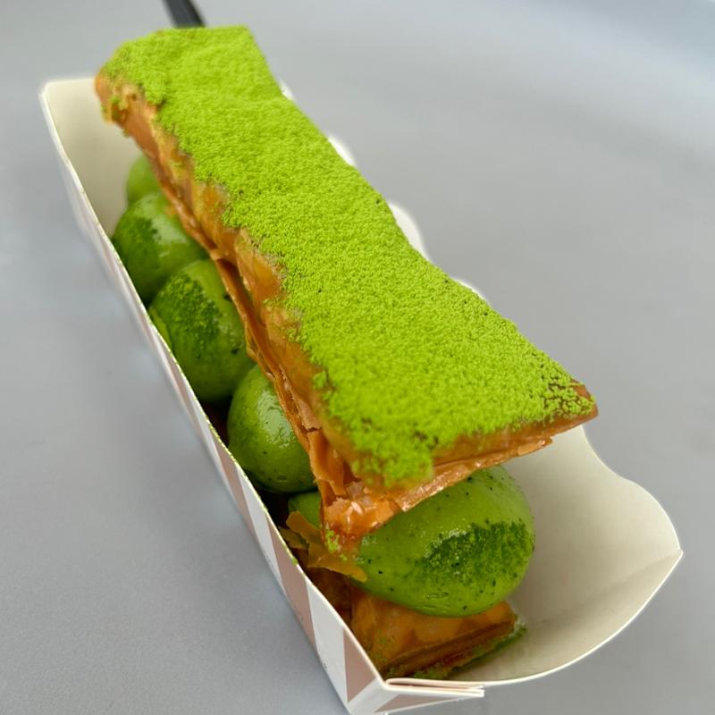 抹茶ミルフィーユ(パティスリーユウジ （Patisserie Yuji）)