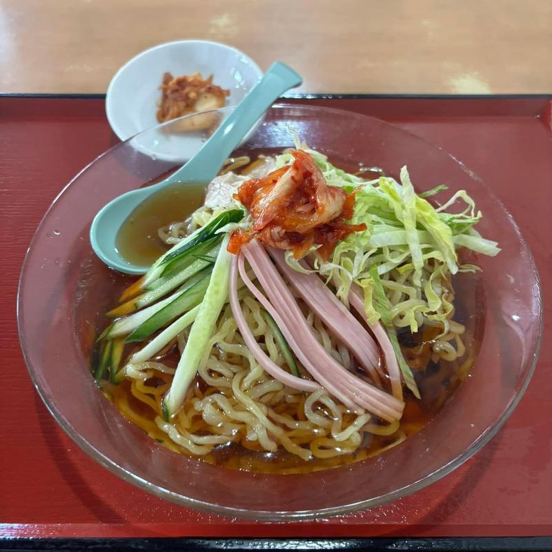 オムライス 冷やし中華セット(三福源)