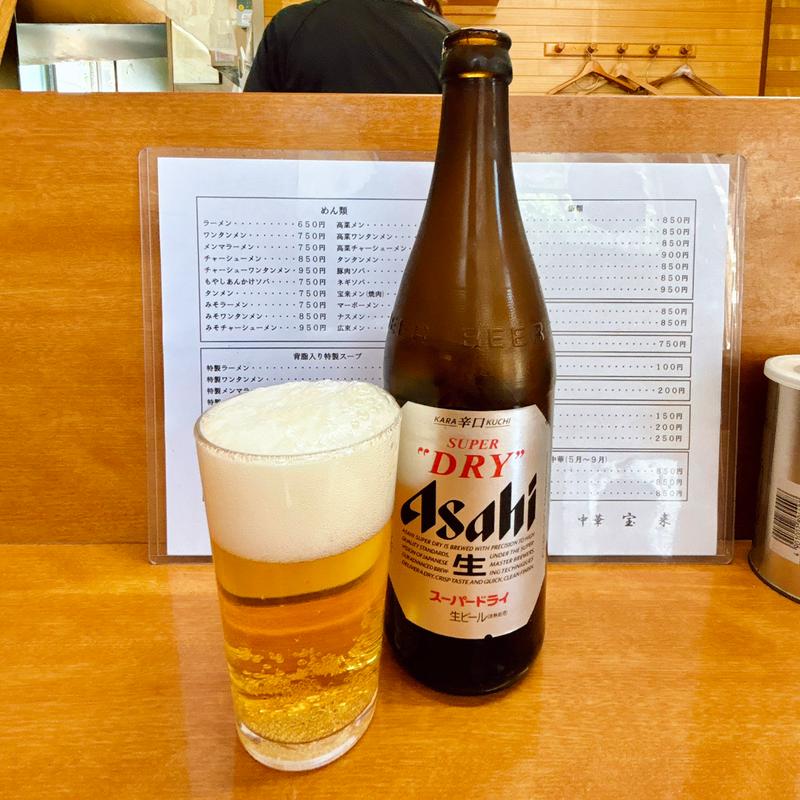 瓶ビール(宝来)