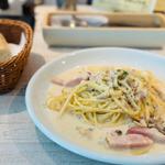 きのこクリームパスタ(Delice (旧店名 Pasta9 The Garage）)