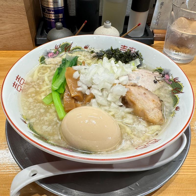 味玉塩らーめん(魚介豚清湯 成り屋)