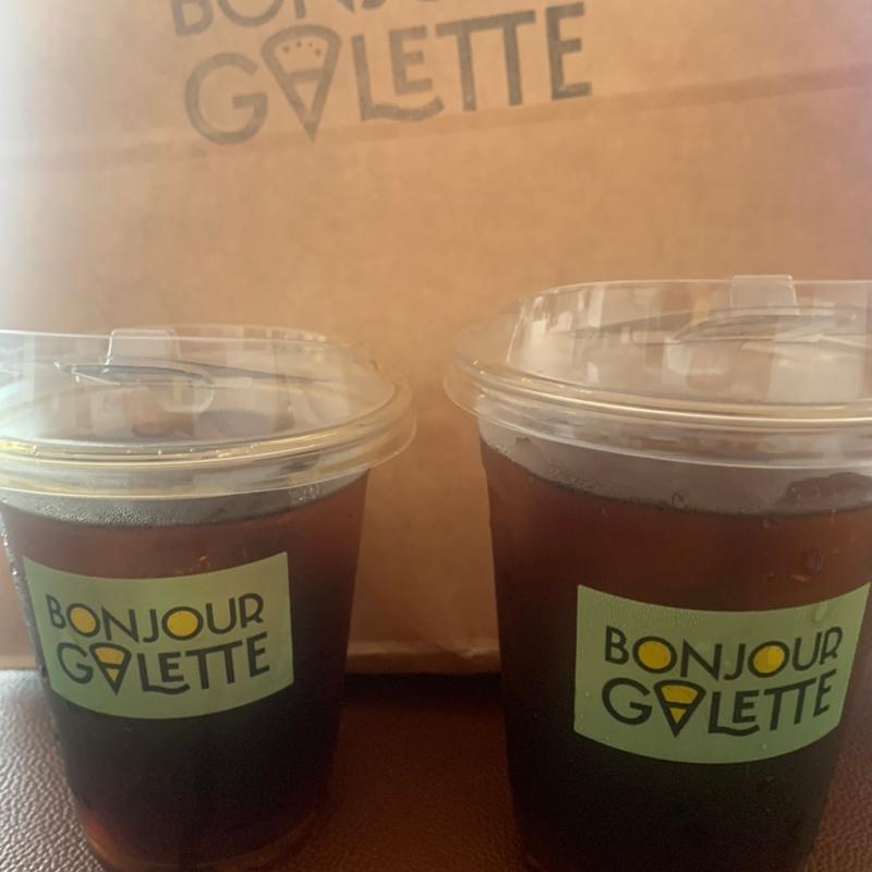 アイスコーヒー（水出し）(ボンジュールガレット松崎店)