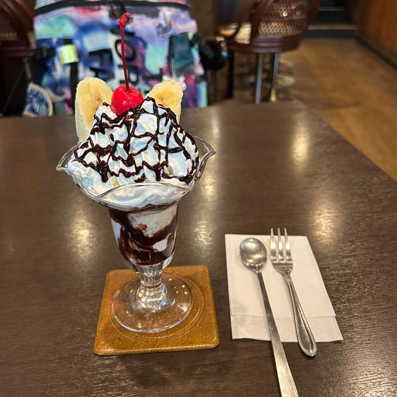 チョコレートパフェ(コーヒーハウス純 )