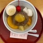 栗あんみつ(竹風堂 長野駅前店)