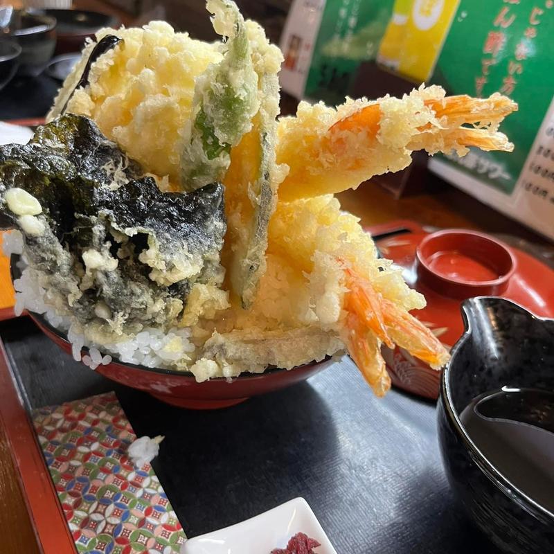 大海老と海苔たま天丼(いちのもん )