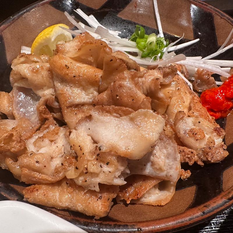 もつ焼き(真ごころラーメン 竹)