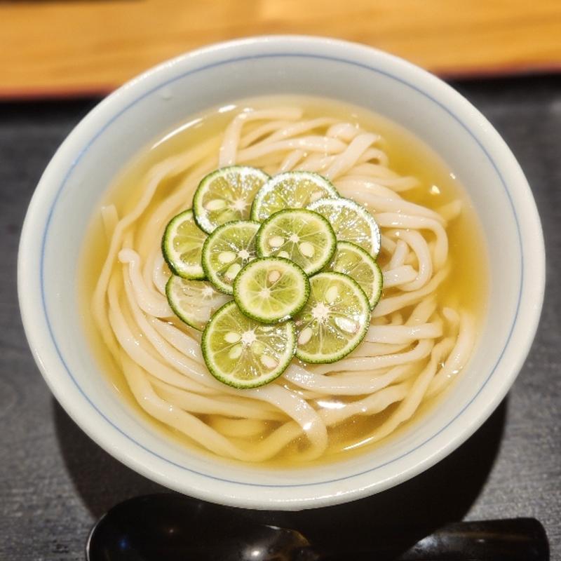 すだちかけ(釜喜利うどん)
