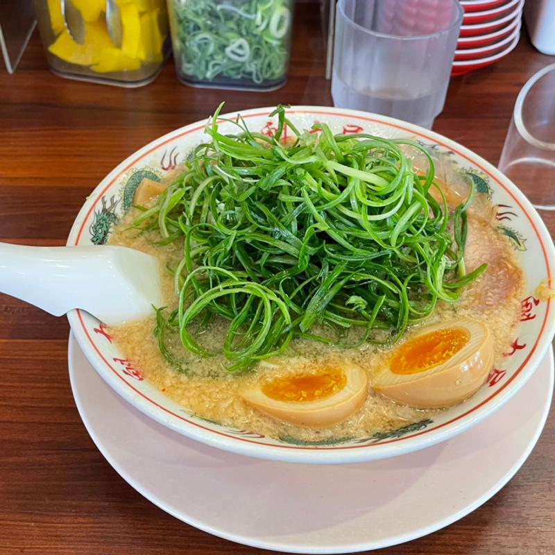 特製醤油九条ねぎラーメン(京都北白川ラーメン魁力屋 所沢小手指店)