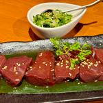 レバー塩ニラ焼き
