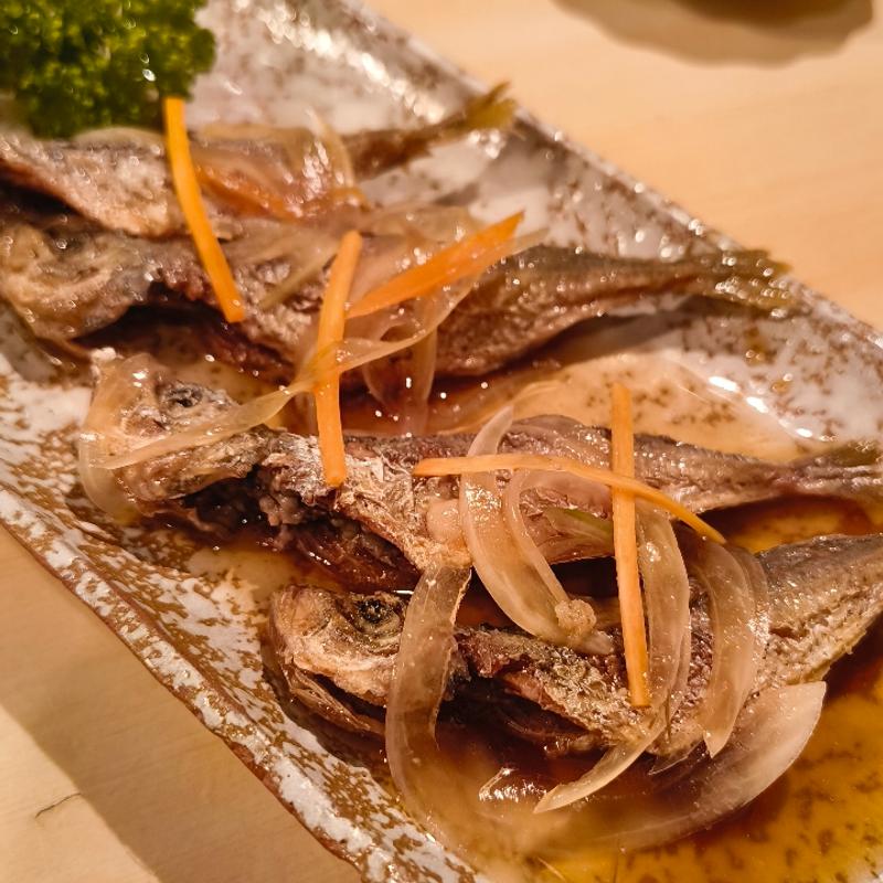 小アジの南蛮漬け(さつき)