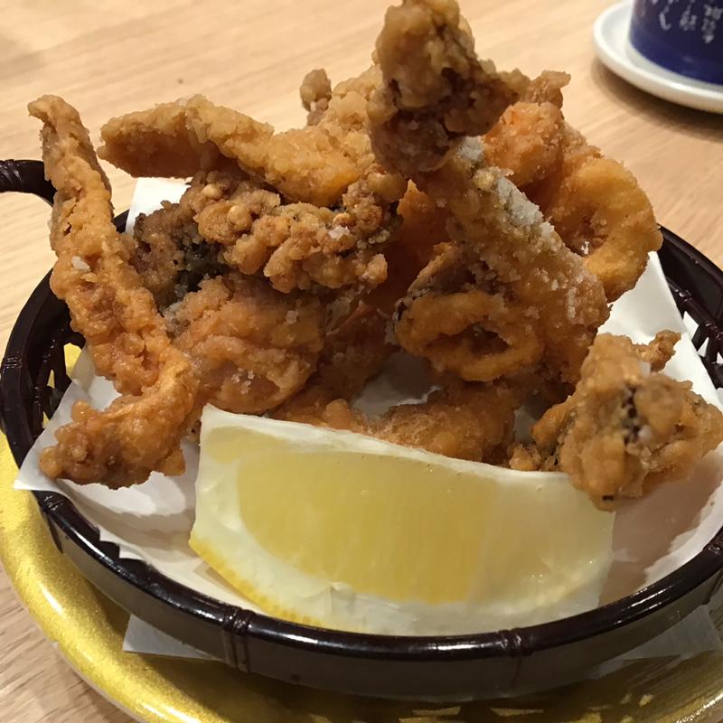 いかの唐揚げ(がってん寿司 市名坂店)